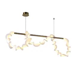 Люстра LED Levistella 7813177 (1200) AB, 27W, бронзовий, 1200 мм, стельова, сучасний стиль - мініатюра 2