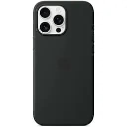 Силіконовий чохол CasePro Silicone Case with MagSafe Black для iPhone 16 Pro Max - мініатюра 3