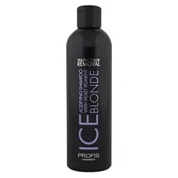 Профессиональный увлажняющий шампунь антижелтый Profis Ice Blonde 250 мл косметика от желтизны волос