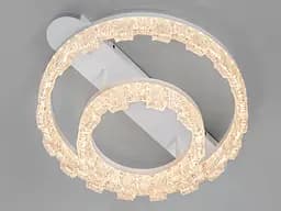 LED-світильник стельовий Diasha MX78205/400+200WH 55W, 2 кільця, 3 кольори світла, 40x50 см - мініатюра 3