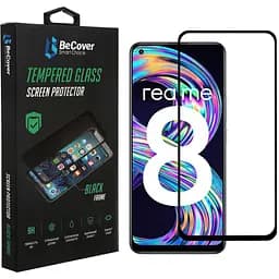 Захисне скло BeCover для Realme 8 / 8 Pro Black (706684)
