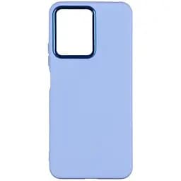 Чохол Silicone Cover Metal frame AA Xiaomi Redmi Note 12 Pro+ 5G Sky Blue
