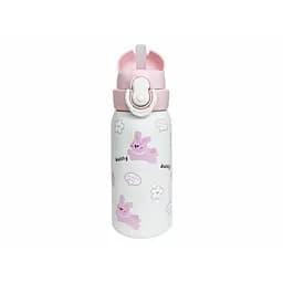 Дитячий термос-поїлка Mega Zayka MGZ-0334(Pink) рожевий, 350 мл - мініатюра 5