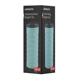 Термочашка Ardesto Bright City, 400 мл, зелена (AR2640GR) - мініатюра 4