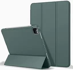 Чохол-книжка CDK для Apple iPad Air 11" M3 2025 екошкіра/силікон Smart Case cлот стилус (011190) green - мініатюра 4