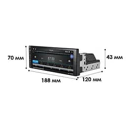 Автомагнітола Android 13.0, Wi-Fi, GPS, 4+64GB, Сенсорний Екран, XPRO, CTC-1081N (44164-CTC-1081N_3326) - мініатюра 8