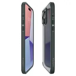 Прозорий чохол Spigen Ultra Hybrid Frost Green для iPhone 15 Pro (ACS06710) - мініатюра 4
