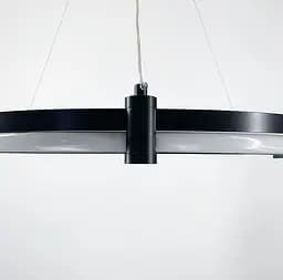 LED люстра у чорному каркасі Line.F Діаметр 60см - мініатюра 2