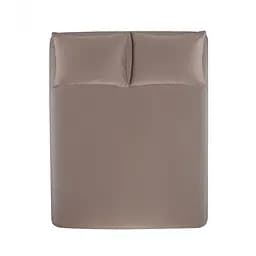 Простирадло з наволочками Penelope Lia, 300х280+70х50 (2) см, сатин-king, бежеве (svt-2000022312691)