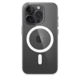 Прозорий чохол CasePro Clear Case with MagSafe для iPhone 15 Pro - мініатюра 4