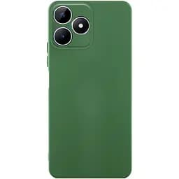 Чохол Silicone Cover Lakshmi Full Camera AA для Realme Note 50 5G Зелений / Dark green