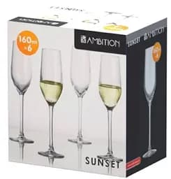 Келихи Ambition Sunset 160 мл, 6 шт. - мініатюра 2