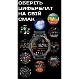 Годинник Smart GPS Max Black, 2 ремінця - мініатюра 15