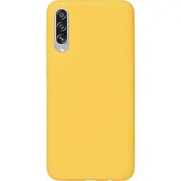 Чохол-накладка Toto 1 mm Matt TPU Case Samsung Galaxy A70s Yellow