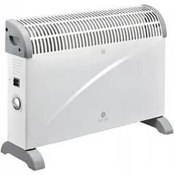 Електричний конвектор KCONV200-17 White KLINDO 2000 Вт 3 режими потужності підлоговий 15-20 м2 Білий