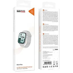 Смарт-годинник Borofone BD14 Plus Smart sports watch (call version) Silver - мініатюра 4