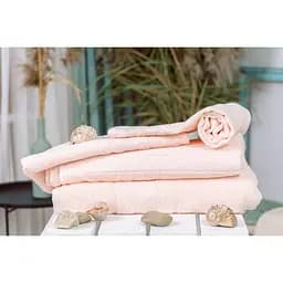 Набір банних рушників №5080 Elite SoftNess Peach, 4 шт. (2200003183504) - мініатюра 2
