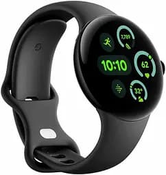 Смарт-годинник Google Pixel Watch 3 41 mm Wi-Fi Matte Black Aluminum Case/Obsidian Active Band - мініатюра 3