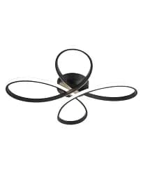 Люстра Goldlux 331816 Fiore LED 1x42W 4000K 5000Lm IP20 чорна - мініатюра 2