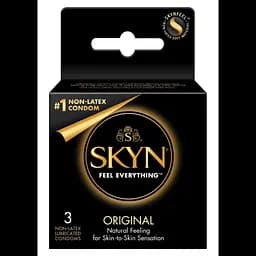 Презервативы SKYN ORIGINAL – натуральное наслаждение без латекса, 3 шт SKYN 27-081651; SX2380 101904