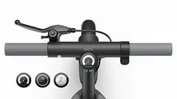 Електросамокат OKAI ES10-NEON Lite Black 9", 300(600)W, 7.8Ah, 30km, 25km\h, 20%, NFC, App,15kg (ES10-B) - мініатюра 7