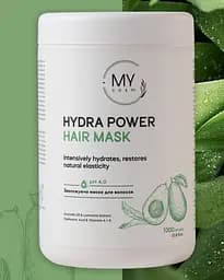 Зволожуюча маска для волосся MY COSM Hydra Power Mask 1000 мл - мініатюра 2