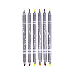 Дитячі Фломастери "Двосторонній" COLOR-IT 108-10F 10 кольорів - мініатюра 2
