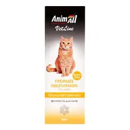 Фітопаста AnimAll VetLine Multivitamin для котів, 100 г (150568) - мініатюра 2