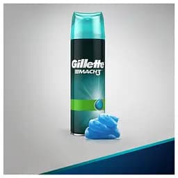 Гель для гоління Gillette Mach 3 Sensitive гіпоалергенний 200 мл - мініатюра 3