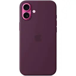 Силіконовий чохол CasePro Silicone Case з MagSafe Plum для iPhone 16 Plus - мініатюра 3