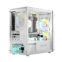 Корпус LogicConcept Portos ARGB Mini White без БЖ (AM-PORTOS-20-0000000-0002) - мініатюра 8