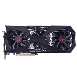 Видеокарта Colorful iGame GTX 1070 8Gb Vulcan X OC (090210HWA1V) (GDDR5, 256 bit, PCI-E 3.0 x16) Б/у