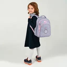 Рюкзак для початкової школи Kite Education 763S Pixel Love Сірий (K26-763S-1) - мініатюра 16