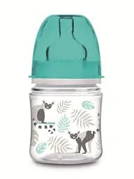 Антиколікова пляшечка Canpol Babies Easystart Jungle, 120 мл, сірий з бірюзовим (35/226_grey) - мініатюра 1