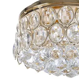Люстра Brille торт стельова з підсвічуванням LED E14 40W Glass (BCL-609C/3) - мініатюра 3