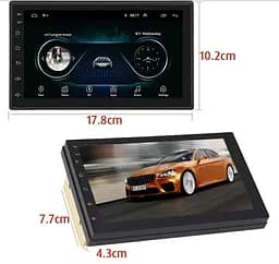 Універсальна магнітола 7 4+32GB Android 12 з підтримкою CarPlay XPRO (42453-7011-A_3234) - мініатюра 16