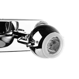 Світильник Brille стельовий спот поворотний LED світлодіодний накладний HTL-139/2*3W CHR - мініатюра 5