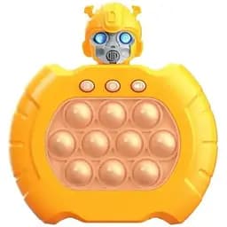 Електронна приставка Pop It консоль Quick Push Puzzle Game Fast антистрес іграшка Transformer yellow
