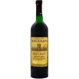 Вино Массандра Мускат Южный Черный сладкое десертное красное 0.75 л