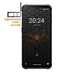 Смартфон Sigma X-treme PQ56 6/128Gb Black UA UCRF - мініатюра 4
