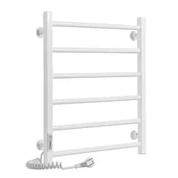 Електрична рушникосушарка Laris Зебра Альфа ЧФ6 500x600 Е ліва R3 77700069, Білий, Ліве, Електронний