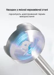 Блендер занурювальний Zepline 3в1 Міксер, для смузі 1500 Вт Чорний - мініатюра 2