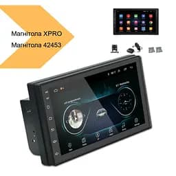 Універсальна магнітола 7 4+32GB Android 12 з підтримкою CarPlay XPRO (42453-7011-A_3234) - мініатюра 10