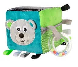 Розвиваючий м'який куб Canpol babies Bears, сірий (68/073_grey) - мініатюра 1