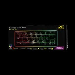 Клавіатура бездротова 2E GAMING KG360 RGB Black (2E-KG360UBK) - мініатюра 2