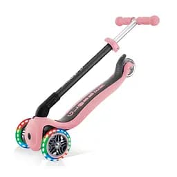 Самокат Globber Go up foldable plus lights, пастельно-рожевий (743-210) - мініатюра 13