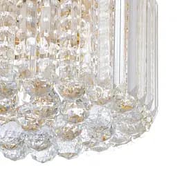 Люстра Brille торт стельова з підсвічуванням LED E14 40W Glass (BCL-608C/2) - мініатюра 3