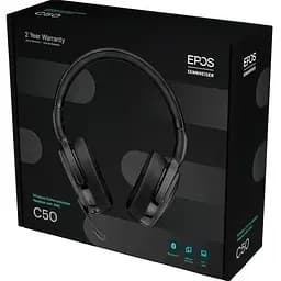 Бездротові накладні навушники Sennheiser Epos C50 ANC (1001147) чорні - мініатюра 8