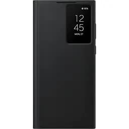 Оригінальний чохол-книжка Samsung для Galaxy S22 Ultra S-View Clear View Cover Smart Black (EF-ZS908CBEGRU)