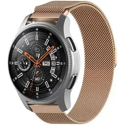 Ремінець DK CDK для Mobvoi TicWatch C2 20mm Metal Milanese Loop Magnetic (09649) (rose gold) - мініатюра 4